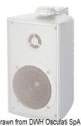 Cabinet stereo 2-way speakers white - Artnr: 29.730.01 10