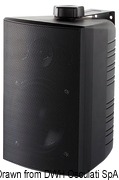 Cabinet stereo 2-way speakers black - Artnr: 29.730.11 11