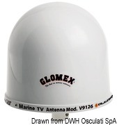 TV antenna Glomex Altair - Artnr: 29.926.50 5