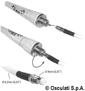 Glomex Glomeasy Line VHF fiberglass antenna 1.2m - Artnr: 29.990.03 14