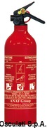 Gaśnica proszkowa homologowana MED - Powder extinguisher 1kg 5A 34B C without manometer - Kod. 31.450.00 6