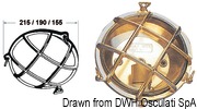 Okrągła lampa OLD MARINA z ozdobną kratką ochronną - Round turtle lamp 190 mm - Kod. 32.229.00 4