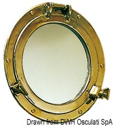 Lusterko bulaj OLD MARINA - Porthole mirror Ø 210 mm - Kod. 32.231.20 21