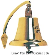 Ship‘s bell solid bronze Ø 160 mm - Artnr: 32.234.00 20