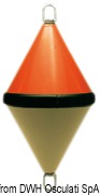 ABS 2 cones buoy 12mm rod 18l - Artnr: 33.171.20 5