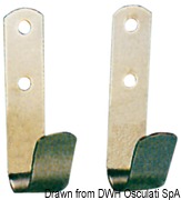 S.S hook (pair) Ø 22 up 32mm - Artnr: 34.212.30 4