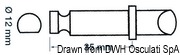 Ch.br rowlock Bat,Lomac 23mm - Artnr: 34.430.12 10
