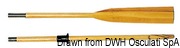 Removable beech oar 250 cm - Artnr: 34.456.25 4