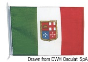Włoska flaga z lekkiego poliestru. 30x45 cm - Kod. 35.459.02 5