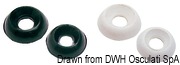 Nylon washer 4 mm white - Artnr: 37.322.04BI 9