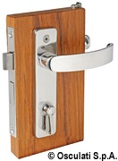 Lock for toilets and cabins internal right, external left - Artnr: 38.129.11 14