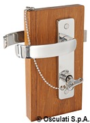 Lock for toilets and cabins external right, internal left - Artnr: 38.129.10 15