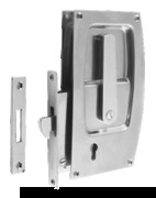 Zamek - Lock for sliding doors,chr.br. - Kod. 38.132.07 4
