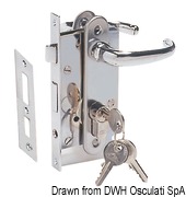 Lock 150x15mm right - Artnr: 38.134.83DX 7