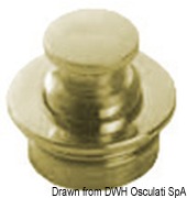 Polished brass knob 19 mm - Artnr: 38.181.27 4