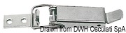 Zamknięcie dźwigniowe ze stali inox - SS toggle fastener 102 mm - Kod. 38.203.01 9