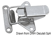 Zamknięcie dźwigniowe ze stali inox do schowków i drzwiczek - S.S toggle fastener 52mm - Kod. 38.204.00 5
