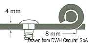 Zawias 4 mm - Large hinge 130x100mm - Kod. 38.440.13 13