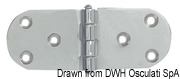 SS hinge w/rel. pin 103x38mm - Artnr: 38.494.02 5