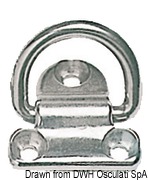 SS 3-hole fold.ring 65x64 mm - Artnr: 39.866.81 12