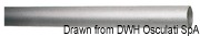 Anodized aluminium pipe 22 x 1.2 mm x 2 m - Artnr: 41.021.00 4