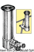 S.S pulpit rod holder 20/30mm - Artnr: 41.167.00 7