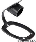 Black PVC cover x rod holder - Artnr: 41.168.03NE 7
