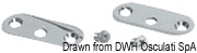Plate+screw kit for handrails - Artnr: 41.908.00 4