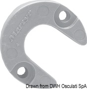 Anoda stopy do silnika Mercruiser/Alpha - Aluminium leg anode for Mercruiser/Alpha - Kod. 43.424.22 6