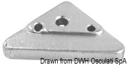 Anoda stopy DPX - Aluminium anode OMC Cobra DuoProp - Kod. 43.553.10 4