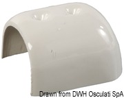 Profil odbojowy ze sztywnego tworzywa duralene z wkładem z giętkiego PVC - White PVC insert for 44.030.05 - Kod. 44.030.40 37