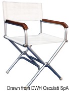 Director folding chair navy blue polyester - Artnr: 48.353.16 44