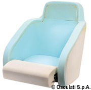 Anatomic seat H54 RAL 9010 - Artnr: 48.410.01 10