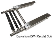 Universal seesaw roller for 11/20 kg anchors - Kod. 48.472.10 16