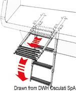 Telesc.SS ladder 3 st.foldaway - Artnr: 49.542.03 9