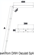 Foldaway ladder 4 steps - Artnr: 49.544.04 9