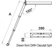 3-step foldaway ladder - Artnr: 49.549.03 9