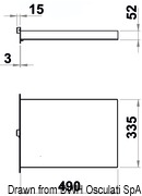3-step foldaway ladder - Artnr: 49.549.03 10