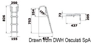 3-step telescopic ladder w/handles - Artnr: 49.556.03 7