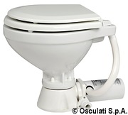 Electric toilet w/white lacquered wooden seat - Artnr: 50.205.13 33