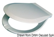 Duroplast spare board for toilet bowl - Artnr: 50.207.39 5
