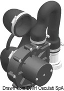 Spare pump for WC Slim Vacuum for WC 24 V - Artnr: 50.209.65 14
