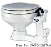 Spare kit manual toilet - Artnr: 50.224.03 9