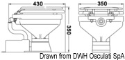 Compact Toilet 24V - Artnr: 50.225.24 26