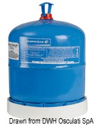 Gas bottle PVC holder - Artnr: 50.249.00 12