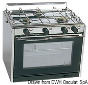 Classic cooker 3 burners+oven - Artnr: 50.385.00 7