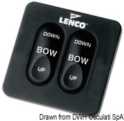 Zapasowe klawiatury z diodami led i puszki control box LENCO - Control box for double kit - Kod. 51.261.03 14