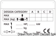 Tabliczka identyfikacyjna do jednostek pływających - do tabliczek identyfikacyjnych - Kod. 54.409.01 11