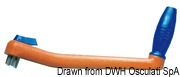 Floatable winch handle 250mm - Artnr: 57.176.10 4