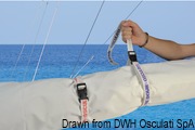 Taśmy do mocowania żagla Tie Down - Four mainsail straps kit - Kod. 63.568.01 21